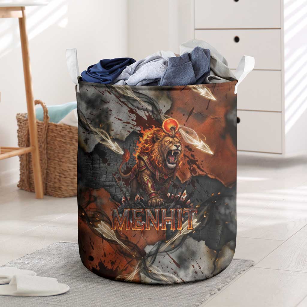 Menhit Egyptian Laundry Basket Warrior Goddess Fiery Lion Eye Arrows and Blood Battle