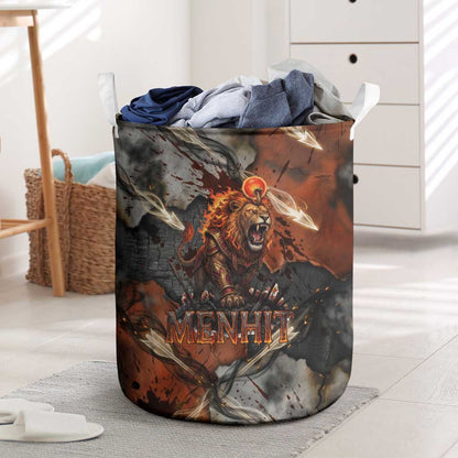 Menhit Egyptian Laundry Basket Warrior Goddess Fiery Lion Eye Arrows and Blood Battle