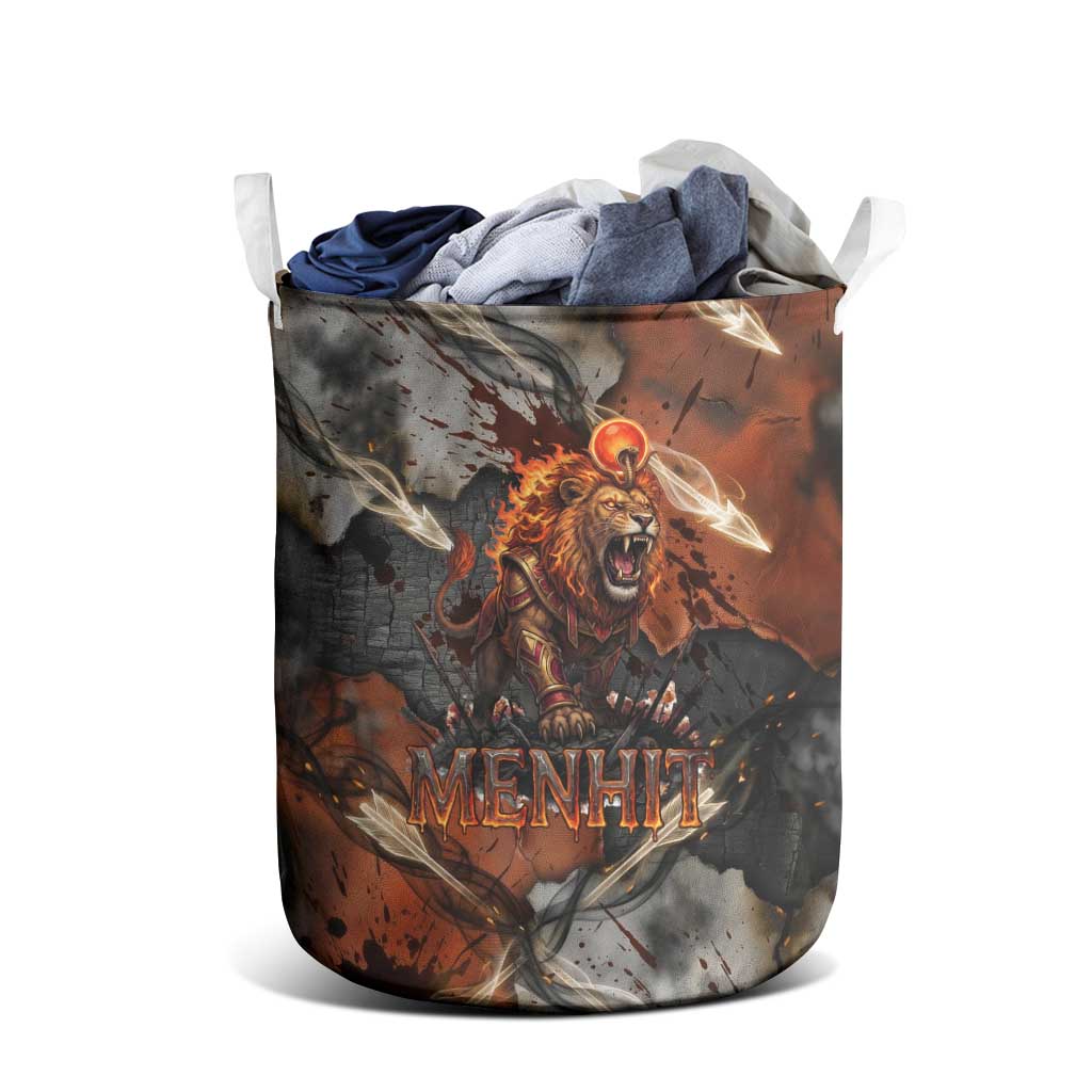 Menhit Egyptian Laundry Basket Warrior Goddess Fiery Lion Eye Arrows and Blood Battle