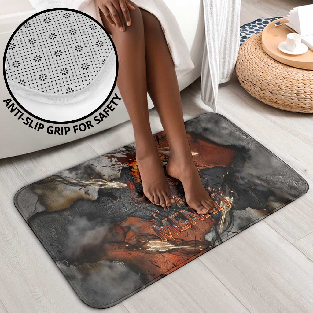 Menhit Egyptian Bathroom Set Warrior Goddess Fiery Lion Eye Arrows and Blood Battle