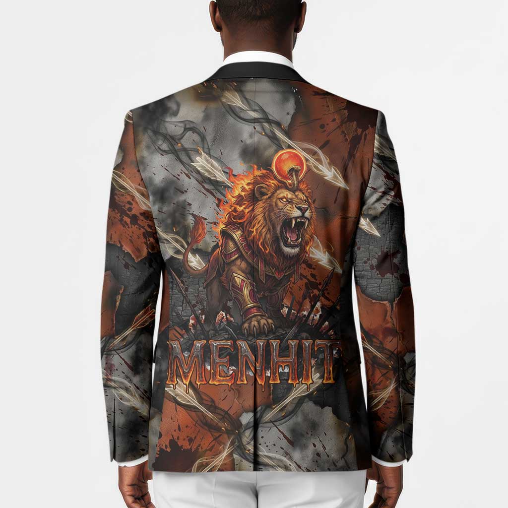Menhit Egyptian Blazer Warrior Goddess Fiery Lion Eye Arrows and Blood Battle