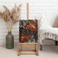 Menhit Egyptian Canvas Wall Art Warrior Goddess Fiery Lion Eye Arrows and Blood Battle