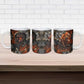Menhit Egyptian Ceramic Mug Warrior Goddess Fiery Lion Eye Arrows and Blood Battle