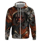 Menhit Egyptian Hoodie Warrior Goddess Fiery Lion Eye Arrows and Blood Battle