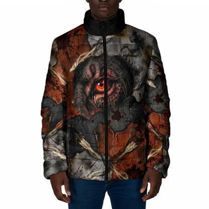Menhit Egyptian Padded Jacket Warrior Goddess Fiery Lion Eye Arrows and Blood Battle