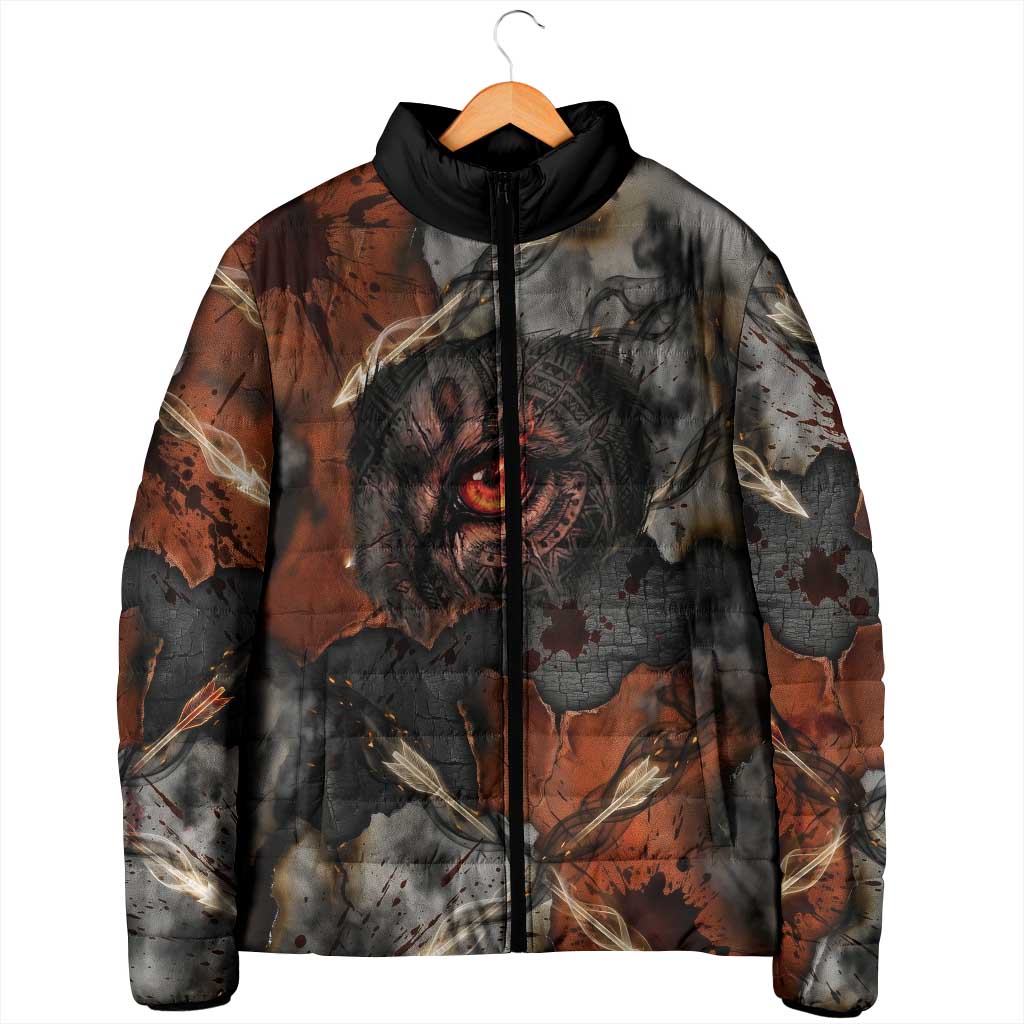 Menhit Egyptian Padded Jacket Warrior Goddess Fiery Lion Eye Arrows and Blood Battle