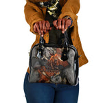 Menhit Egyptian Shoulder Handbag Warrior Goddess Fiery Lion Eye Arrows and Blood Battle