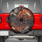 Menhit Egyptian Spare Tire Cover Warrior Goddess Fiery Lion Eye Arrows and Blood Battle
