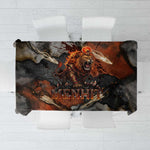 Menhit Egyptian Tablecloth Warrior Goddess Fiery Lion Eye Arrows and Blood Battle