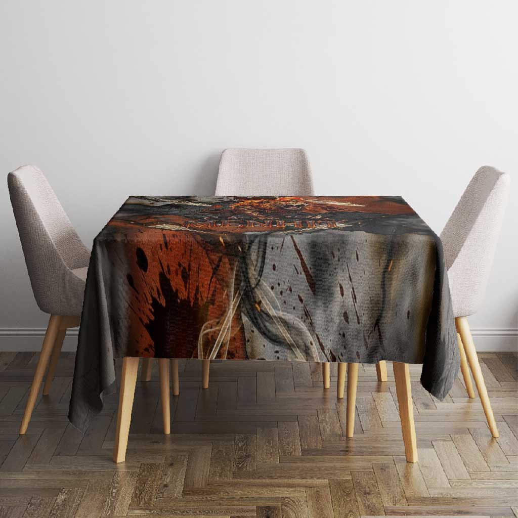 Menhit Egyptian Tablecloth Warrior Goddess Fiery Lion Eye Arrows and Blood Battle