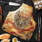 Menhit Apron Lioness Warrior Goddess Uraeus Serpent Fire and Feathers Ancient Egyptian