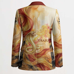 Menhit Blazer Lioness Warrior Goddess Uraeus Serpent Fire and Feathers Ancient Egyptian