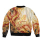 Menhit Bomber Jacket Lioness Warrior Goddess Uraeus Serpent Fire and Feathers Ancient Egyptian