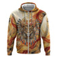 Menhit Hoodie Lioness Warrior Goddess Uraeus Serpent Fire and Feathers Ancient Egyptian