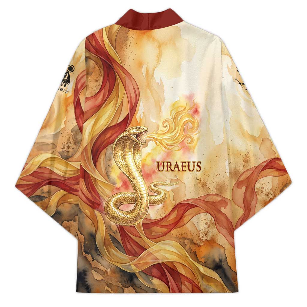 Menhit Kimono Lioness Warrior Goddess Uraeus Serpent Fire and Feathers Ancient Egyptian
