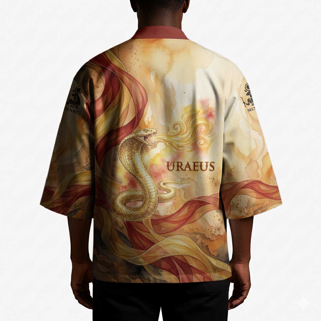 Menhit Kimono Lioness Warrior Goddess Uraeus Serpent Fire and Feathers Ancient Egyptian