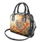 Menhit Shoulder Handbag Lioness Warrior Goddess Uraeus Serpent Fire and Feathers Ancient Egyptian