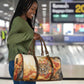Menhit Travel Bag Lioness Warrior Goddess Uraeus Serpent Fire and Feathers Ancient Egyptian
