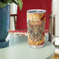 Menhit Tumbler Cup Lioness Warrior Goddess Uraeus Serpent Fire and Feathers Ancient Egyptian