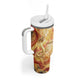 Menhit Tumbler With Handle Lioness Warrior Goddess Uraeus Serpent Fire and Feathers Ancient Egyptian