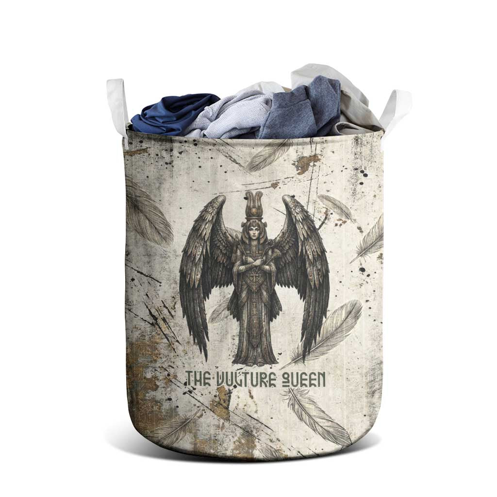 Mut Laundry Basket Vulture Queen Egyptian Mother Goddess Wings Feathers
