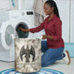 Mut Laundry Basket Vulture Queen Egyptian Mother Goddess Wings Feathers