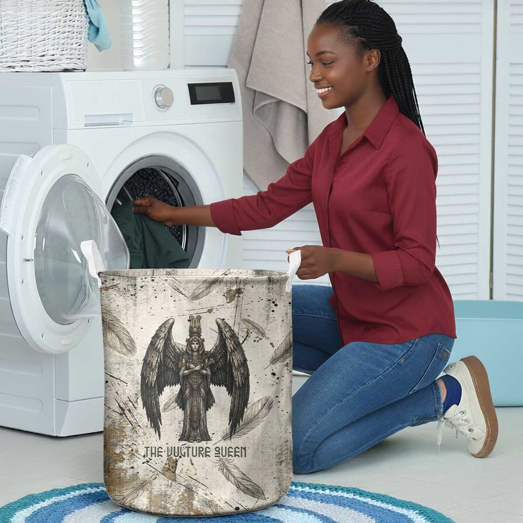 Mut Laundry Basket Vulture Queen Egyptian Mother Goddess Wings Feathers