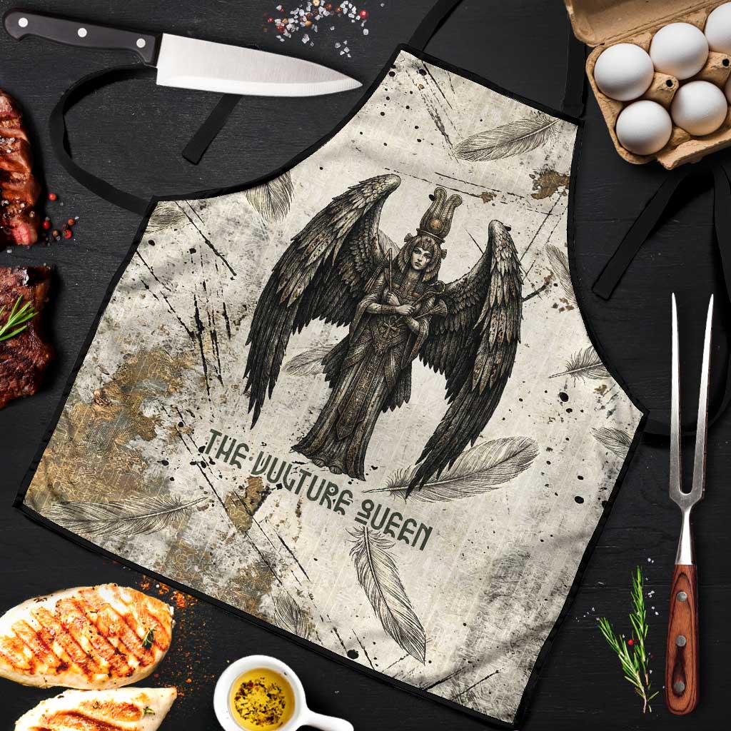 Mut Apron Vulture Queen Egyptian Mother Goddess Wings Feathers