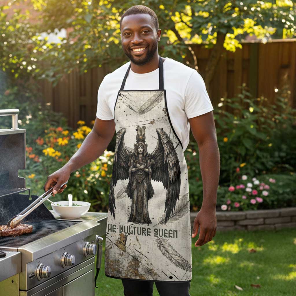 Mut Apron Vulture Queen Egyptian Mother Goddess Wings Feathers