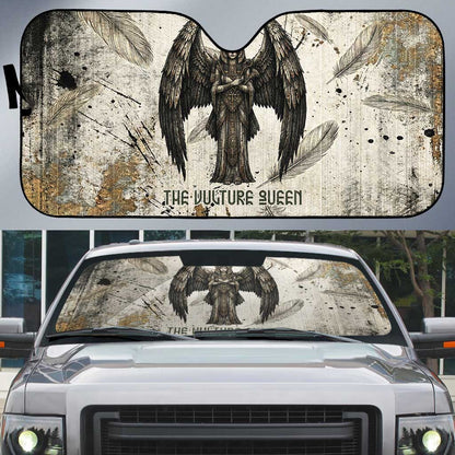 Mut Auto Sun Shade Vulture Queen Egyptian Mother Goddess Wings Feathers