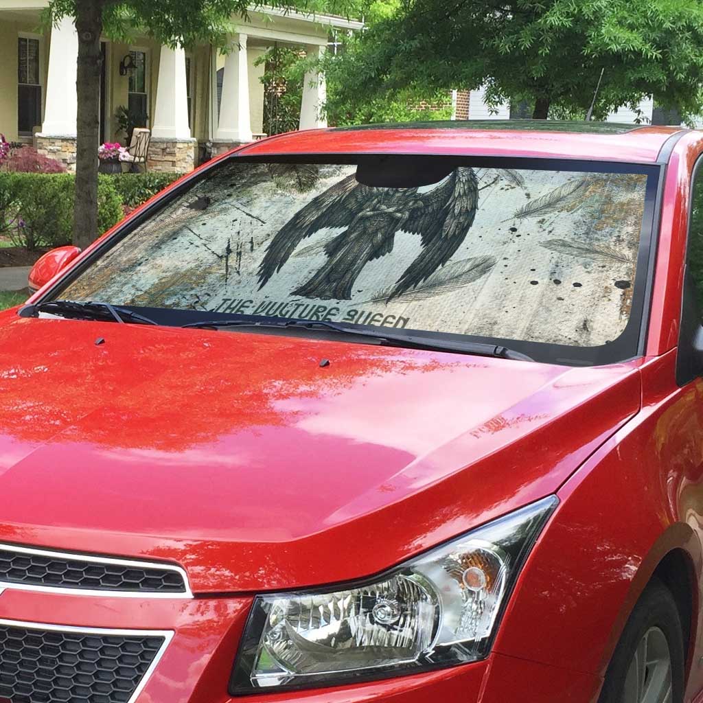 Mut Auto Sun Shade Vulture Queen Egyptian Mother Goddess Wings Feathers