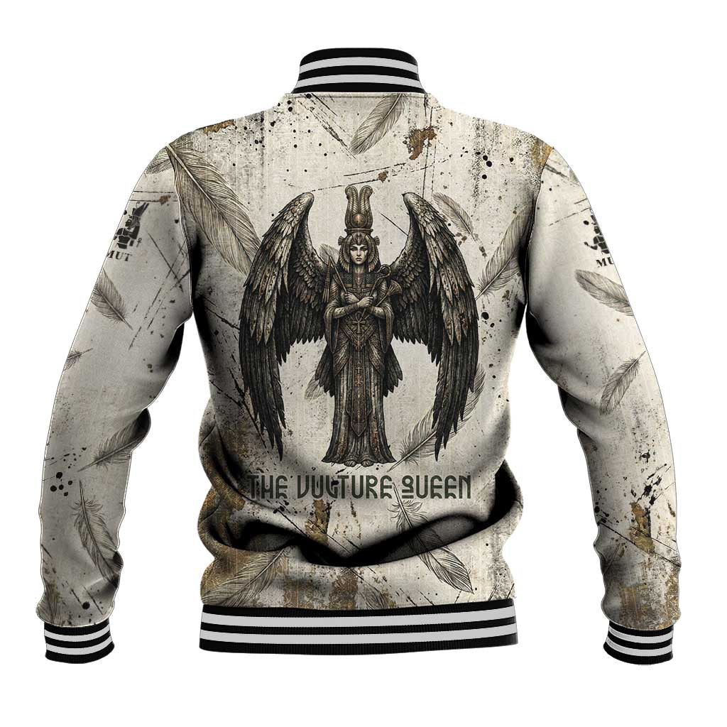 Mut Baseball Jacket Vulture Queen Egyptian Mother Goddess Wings Feathers