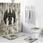 Mut Bathroom Set Vulture Queen Egyptian Mother Goddess Wings Feathers
