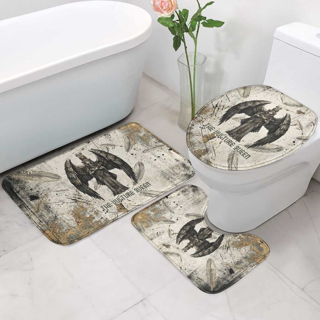Mut Bathroom Set Vulture Queen Egyptian Mother Goddess Wings Feathers