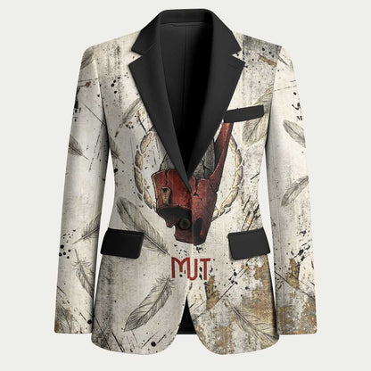 Mut Blazer Vulture Queen Egyptian Mother Goddess Wings Feathers