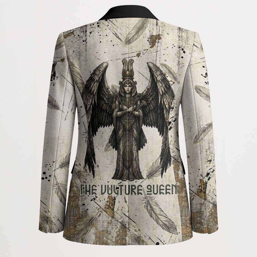Mut Blazer Vulture Queen Egyptian Mother Goddess Wings Feathers