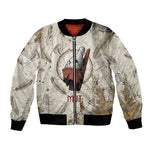 Mut Bomber Jacket Vulture Queen Egyptian Mother Goddess Wings Feathers
