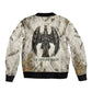 Mut Bomber Jacket Vulture Queen Egyptian Mother Goddess Wings Feathers