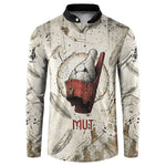 Mut Button Sweatshirt Vulture Queen Egyptian Mother Goddess Wings Feathers
