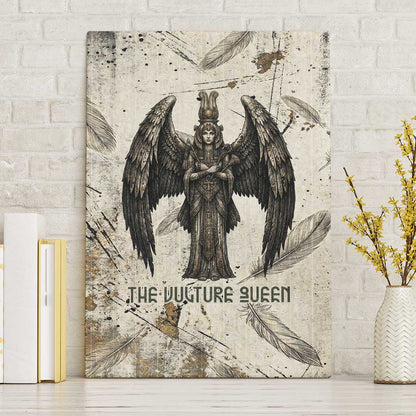 Mut Canvas Wall Art Vulture Queen Egyptian Mother Goddess Wings Feathers