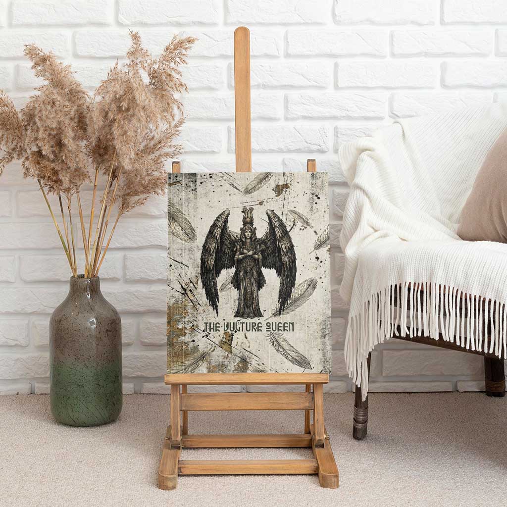 Mut Canvas Wall Art Vulture Queen Egyptian Mother Goddess Wings Feathers