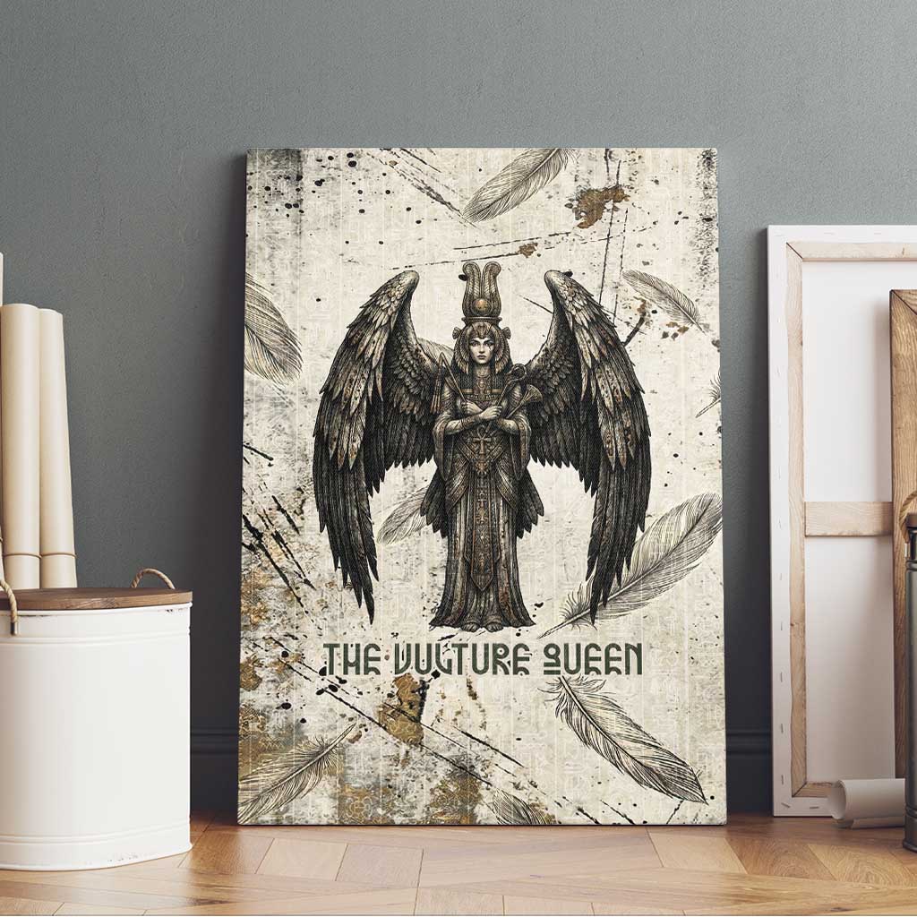 Mut Canvas Wall Art Vulture Queen Egyptian Mother Goddess Wings Feathers