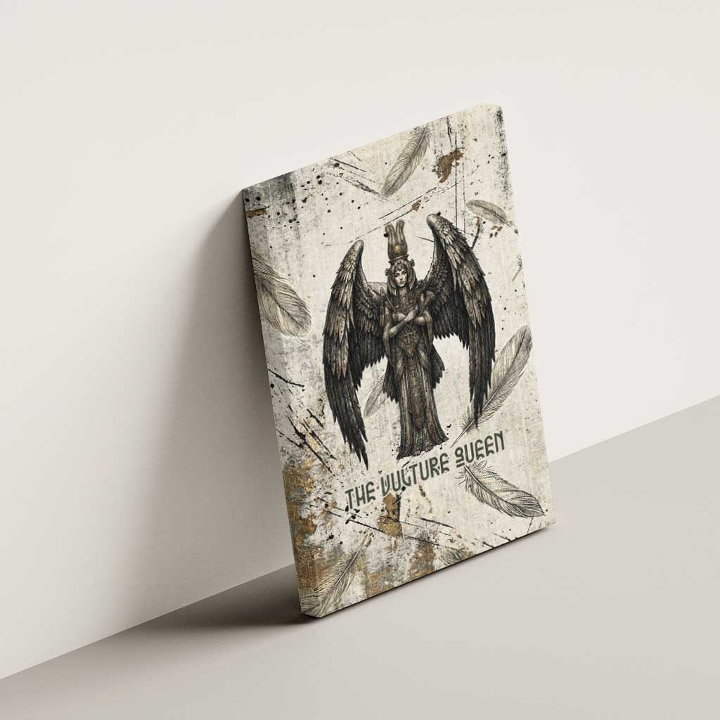 Mut Canvas Wall Art Vulture Queen Egyptian Mother Goddess Wings Feathers