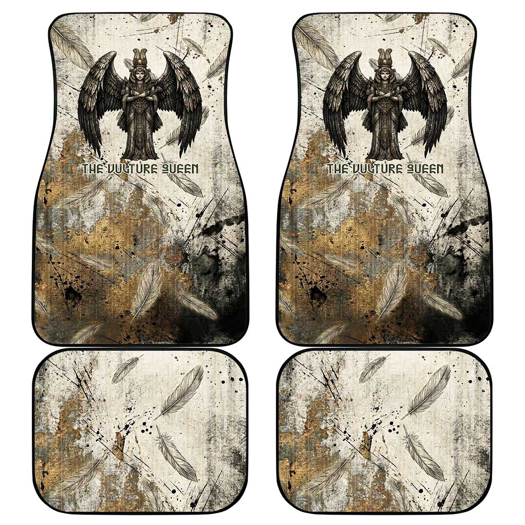 Mut Car Mats Vulture Queen Egyptian Mother Goddess Wings Feathers
