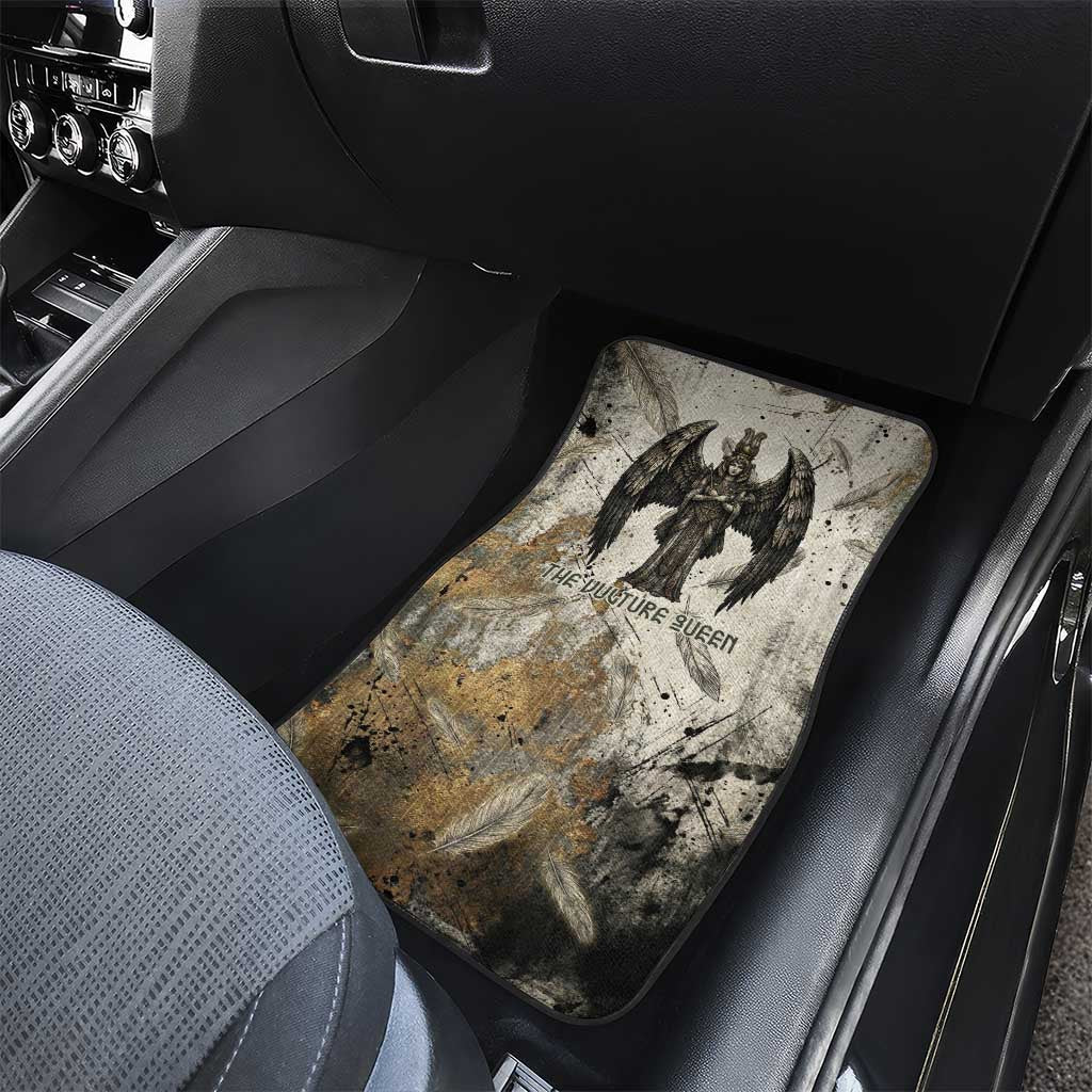 Mut Car Mats Vulture Queen Egyptian Mother Goddess Wings Feathers