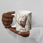 Mut Ceramic Mug Vulture Queen Egyptian Mother Goddess Wings Feathers