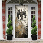 Mut Door Cover Vulture Queen Egyptian Mother Goddess Wings Feathers