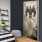 Mut Door Cover Vulture Queen Egyptian Mother Goddess Wings Feathers