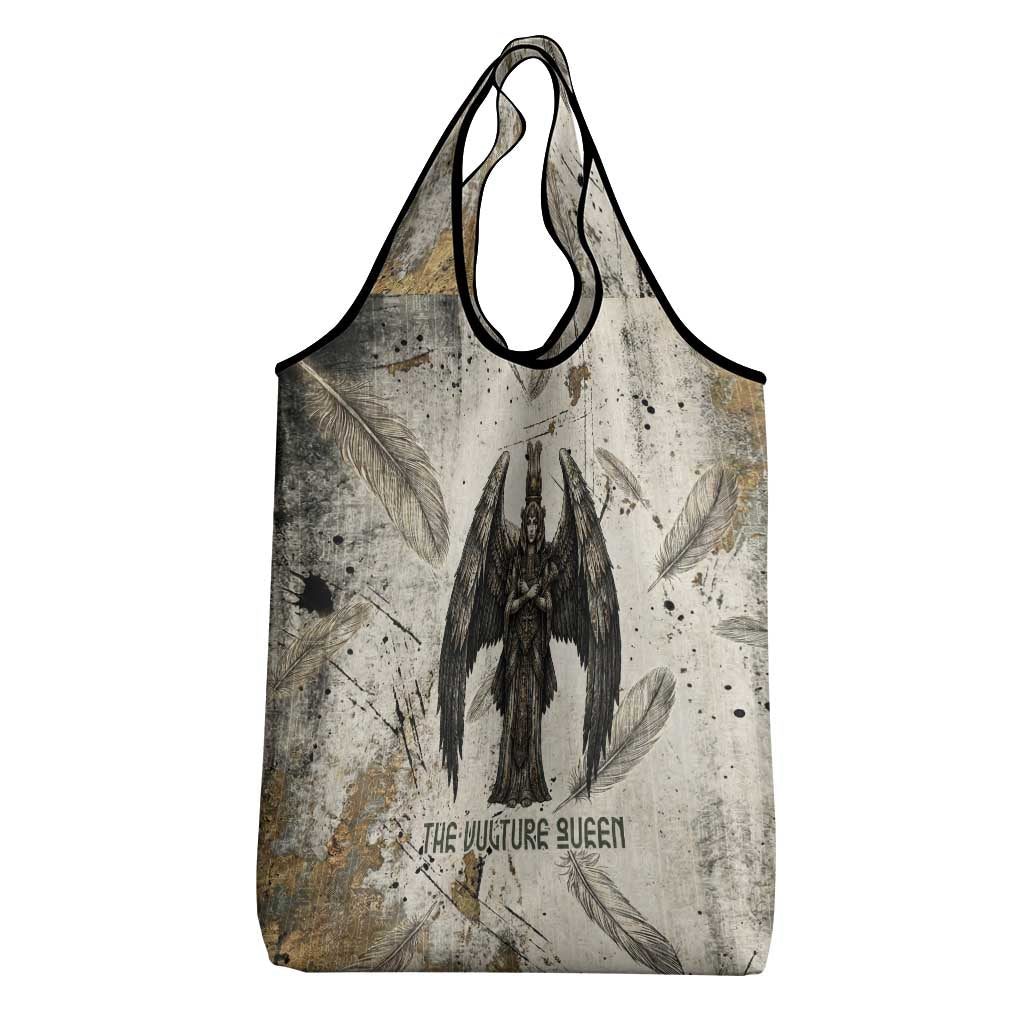 Mut Grocery Bag Vulture Queen Egyptian Mother Goddess Wings Feathers