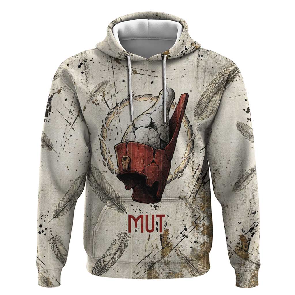 Mut Hoodie Vulture Queen Egyptian Mother Goddess Wings Feathers